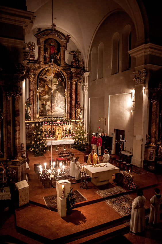 Weihnachtsmesse in Oberndorf