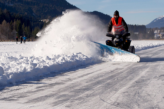 Eismeister Weißensee Quadpflug