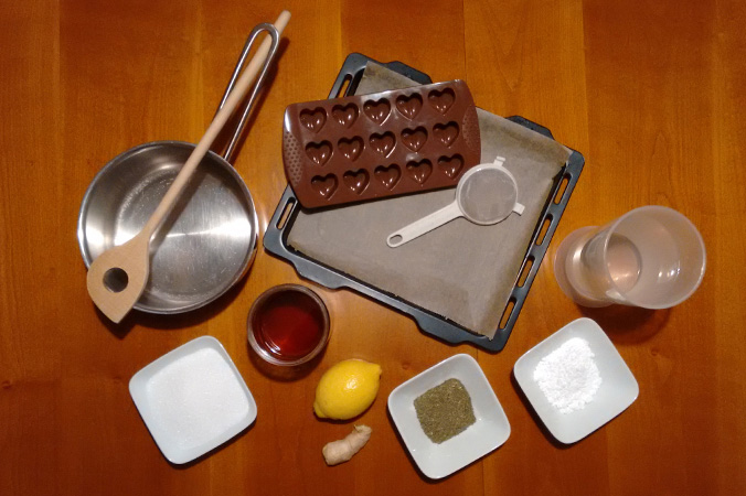 Diese Zutaten brauchen Sie fürs Hustenbonbons selber machen Hustenbonbons selber machen: Das sind die Zutaten