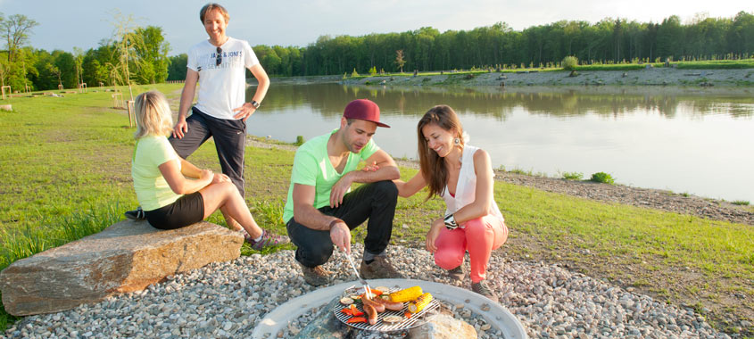 Die schönsten Grillplätze: Grillplatz im Naherholungsgebiet Auwiesen