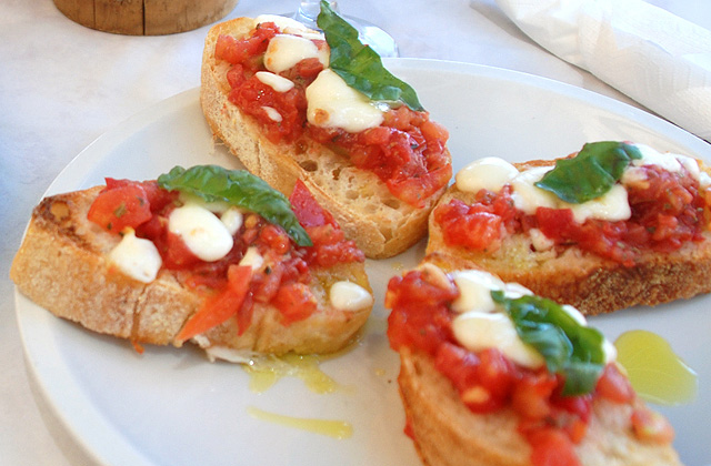 Brot aufbewahren: Bruschetta